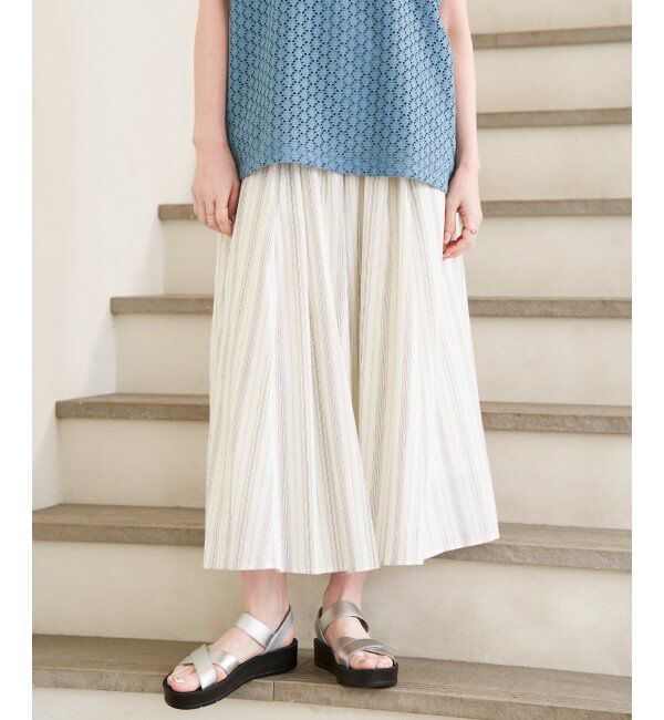 ikka「【親子おそろい】コットンボリュームペチ付きスカーチョ」|その他|