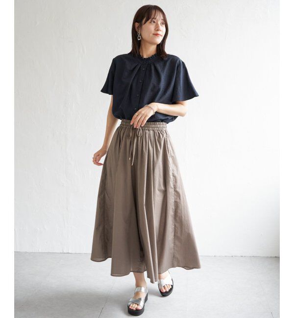 ikka「【親子おそろい】コットンボリュームペチ付きスカーチョ」|その他|