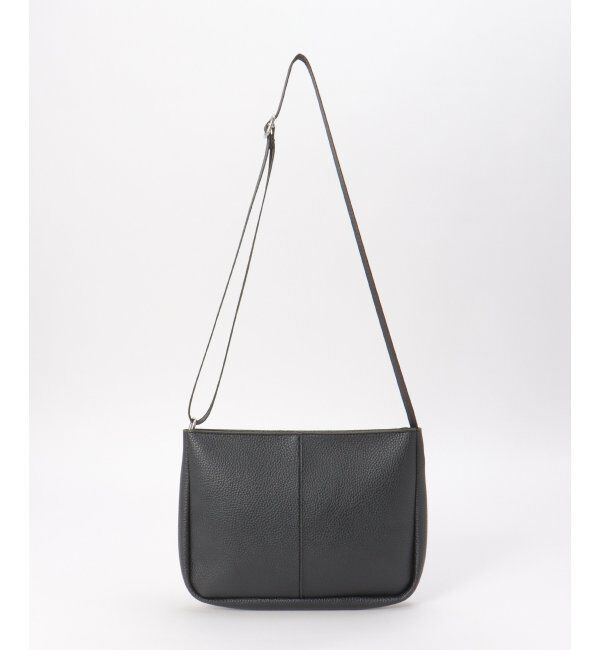 ikka「シュリンクジップミニショルダーバッグ」|その他|ブラック