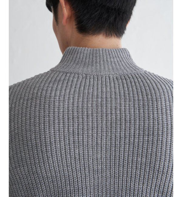 ikka「スタンドジップニットブルゾン」|その他|