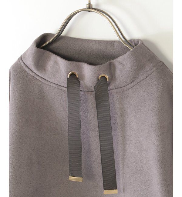 ikka kids「フェイクスエードサイドジップ使いプルオーバー（120~160cm）」|Tシャツ・カットソー|