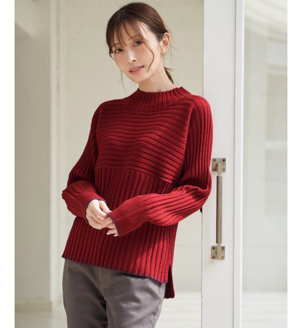 ikka「７ＧワイドリブキリカエハイショクＰＯ」|プルオーバー|