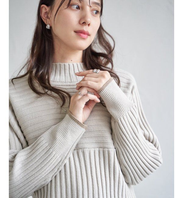 ikka「７ＧワイドリブキリカエハイショクＰＯ」|プルオーバー|