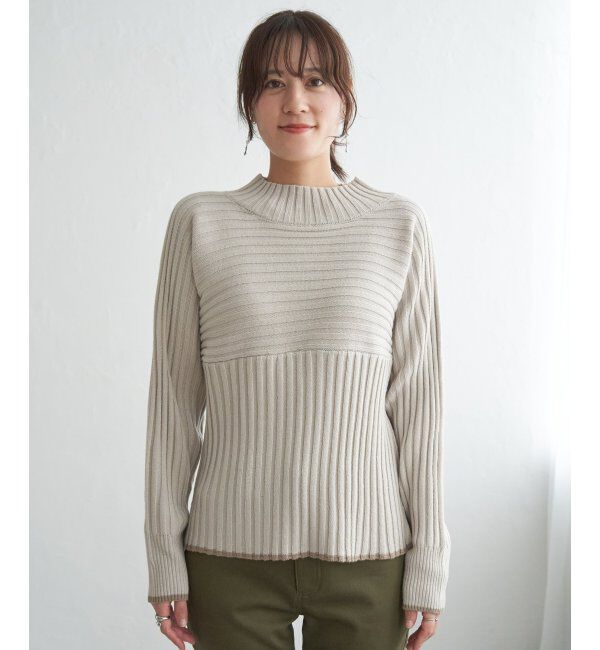 ikka「７ＧワイドリブキリカエハイショクＰＯ」|プルオーバー|