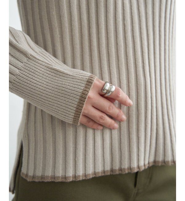 ikka「７ＧワイドリブキリカエハイショクＰＯ」|プルオーバー|