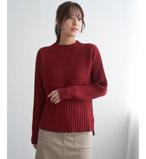 ikka「７ＧワイドリブキリカエハイショクＰＯ」|プルオーバー|