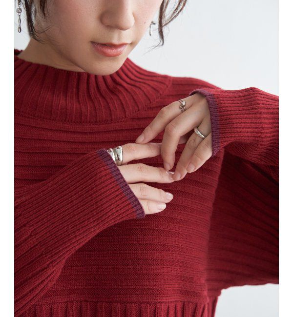 ikka「７ＧワイドリブキリカエハイショクＰＯ」|プルオーバー|