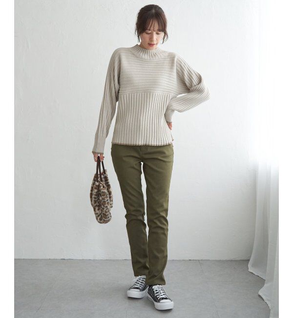 ikka「７ＧワイドリブキリカエハイショクＰＯ」|プルオーバー|