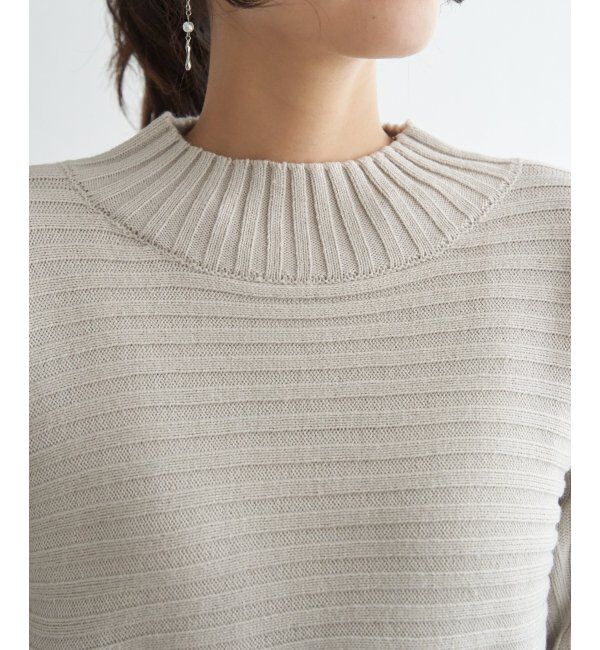 ikka「７ＧワイドリブキリカエハイショクＰＯ」|プルオーバー|