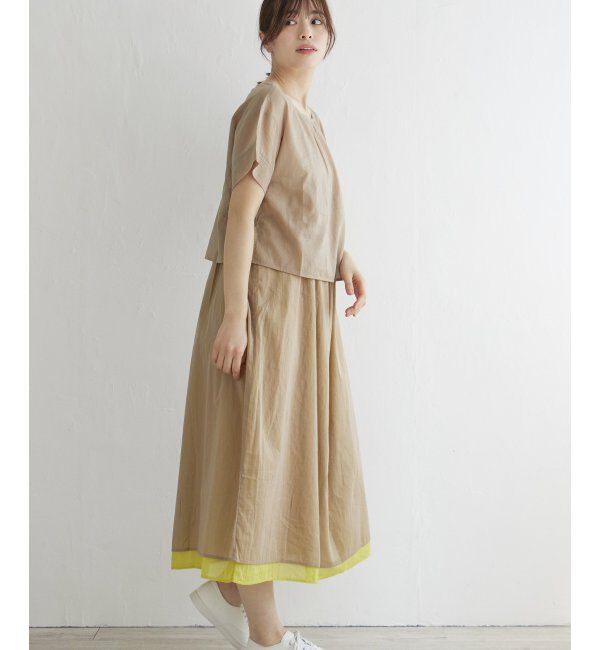 Lbc with Life「【2点セット】8WAYブラウスキャミワンピース」|ワンピース|