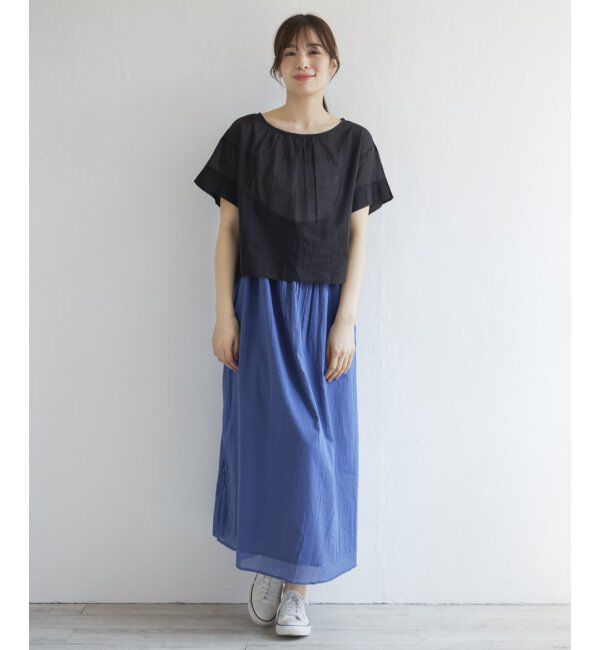 Lbc with Life「【2点セット】8WAYブラウスキャミワンピース」|ワンピース|