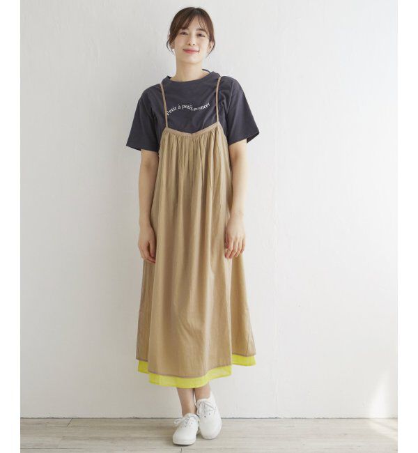 Lbc with Life「【2点セット】8WAYブラウスキャミワンピース」|ワンピース|