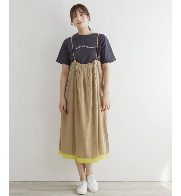 Lbc with Life「【2点セット】8WAYブラウスキャミワンピース」|ワンピース|