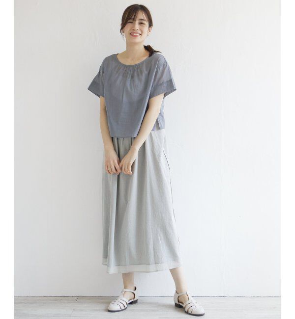 Lbc with Life「【2点セット】8WAYブラウスキャミワンピース」|ワンピース|