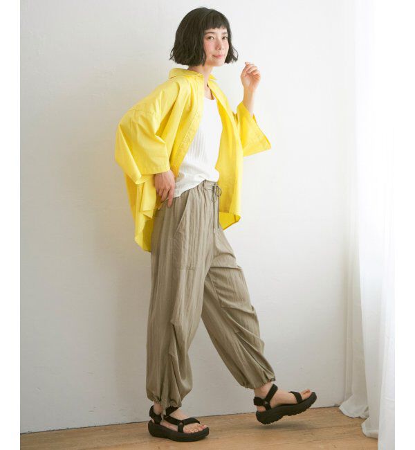 Lbc with Life「タイプライター半袖BOXシャツ」|シャツ・ブラウス|