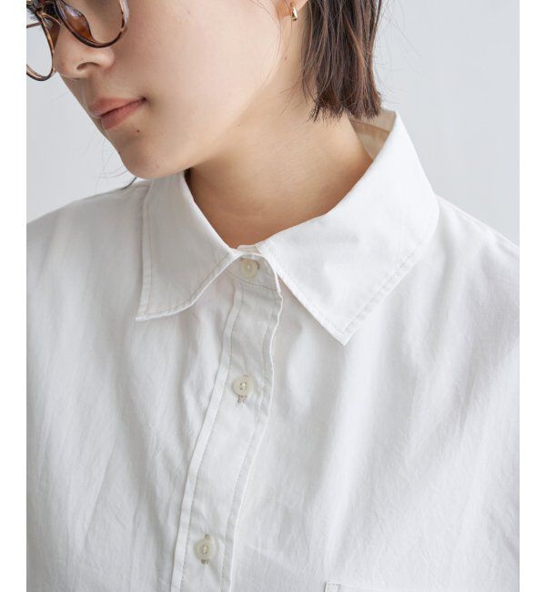 Lbc with Life「タイプライター半袖BOXシャツ」|シャツ・ブラウス|