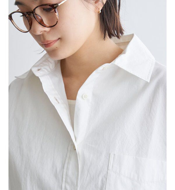 Lbc with Life「タイプライター半袖BOXシャツ」|シャツ・ブラウス|