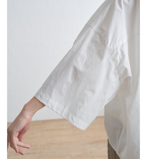 Lbc with Life「タイプライター半袖BOXシャツ」|シャツ・ブラウス|