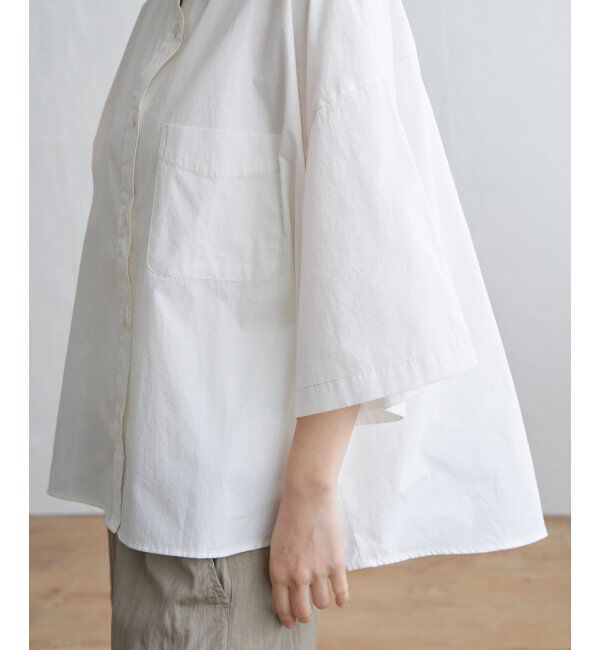 Lbc with Life「タイプライター半袖BOXシャツ」|シャツ・ブラウス|