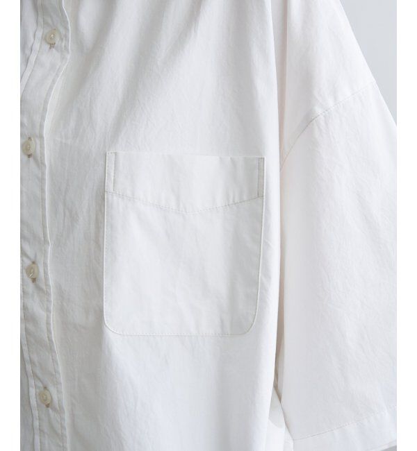 Lbc with Life「タイプライター半袖BOXシャツ」|シャツ・ブラウス|