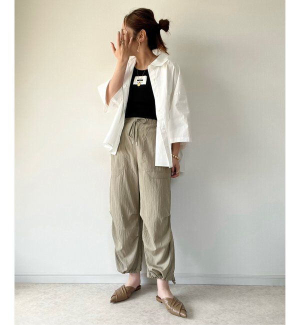 Lbc with Life「タイプライター半袖BOXシャツ」|シャツ・ブラウス|