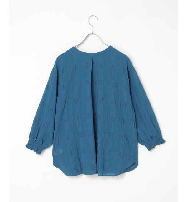 Lbc with Life「3WAYシャドーチェックブラウス」|シャツ・ブラウス|