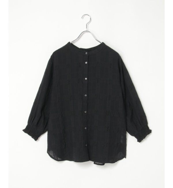 Lbc with Life「3WAYシャドーチェックブラウス」|シャツ・ブラウス|