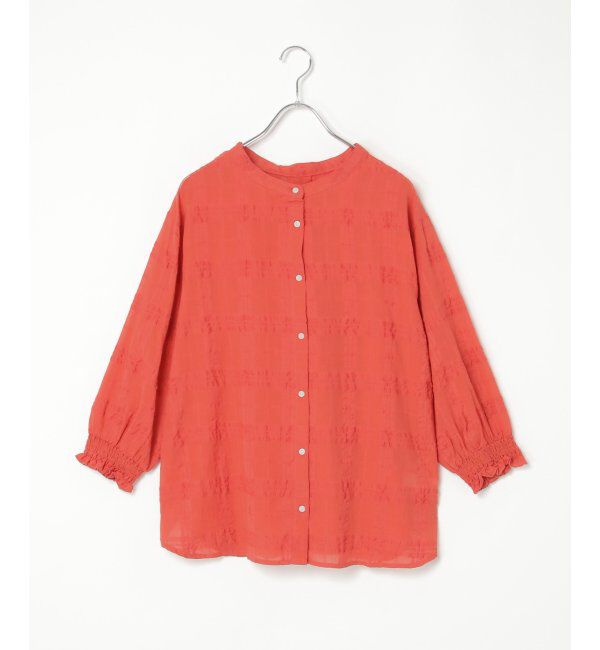 Lbc with Life「3WAYシャドーチェックブラウス」|シャツ・ブラウス|