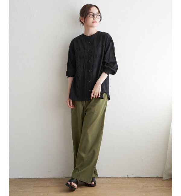 Lbc with Life「3WAYシャドーチェックブラウス」|シャツ・ブラウス|