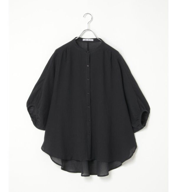 Lbc with Life「ドルマンスリーブ楊柳シャツ」|シャツ・ブラウス|