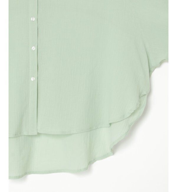 Lbc with Life「ドルマンスリーブ楊柳シャツ」|シャツ・ブラウス|