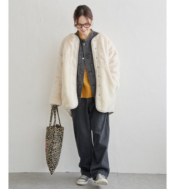 Lbc with Life「リバーシブルファーキルトコート」|その他|