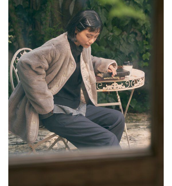 Lbc with Life「リバーシブルファーキルトコート」|その他|