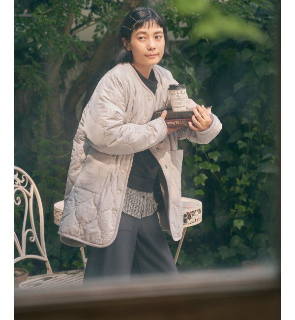 Lbc with Life「リバーシブルファーキルトコート」|その他|