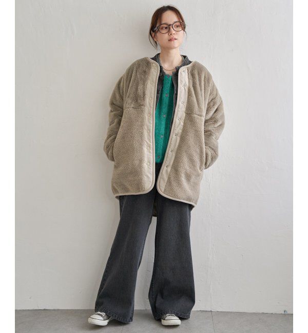 Lbc with Life「リバーシブルファーキルトコート」|その他|