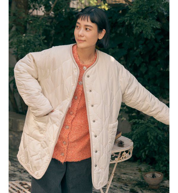 Lbc with Life「リバーシブルファーキルトコート」|その他|