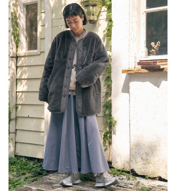 Lbc with Life「リバーシブルファーキルトコート」|その他|