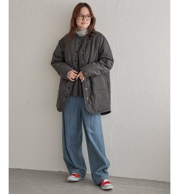 Lbc with Life「リバーシブルファーキルトコート」|その他|