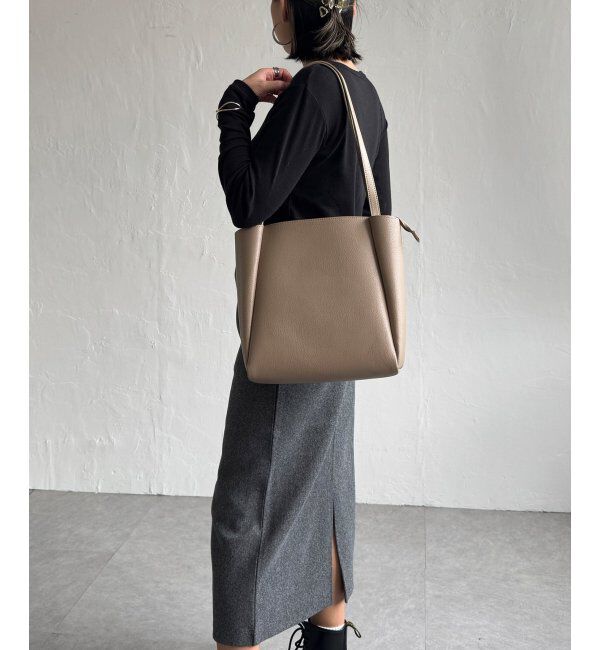 Lbc with Life「合皮ミドルトートバッグ」|その他|