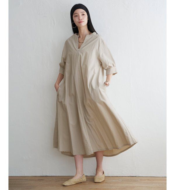 Lbc with Life「ナイロンスキッパーロングワンピ」|ワンピース|