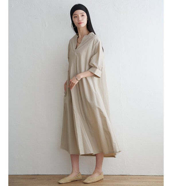 Lbc with Life「ナイロンスキッパーロングワンピ」|ワンピース|