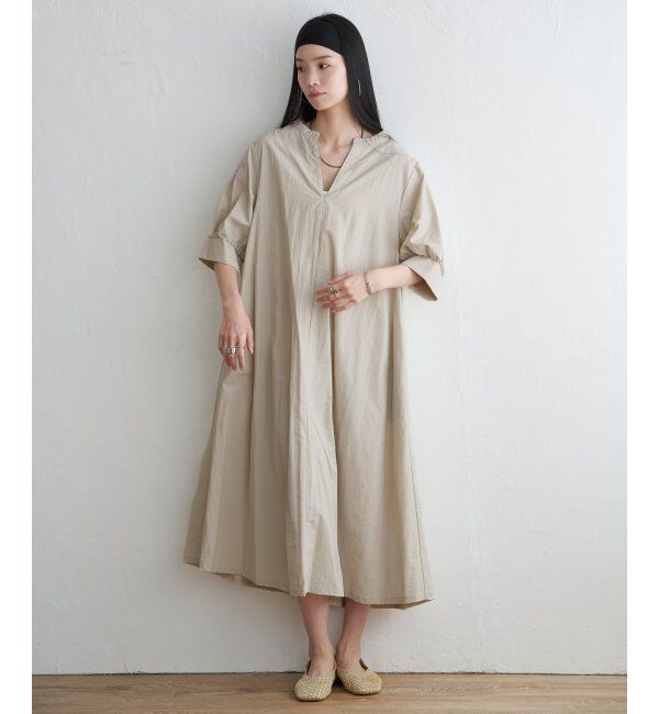 Lbc with Life「ナイロンスキッパーロングワンピ」|ワンピース|