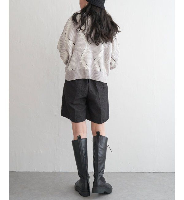 VENCE share style「モールジャガードニットプルオーバー」|ニット・セーター|