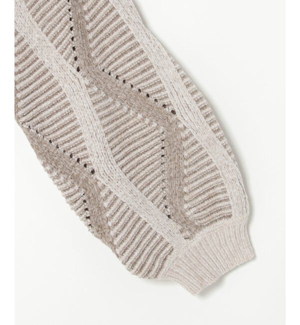 VENCE share style「モールジャガードニットプルオーバー」|ニット・セーター|