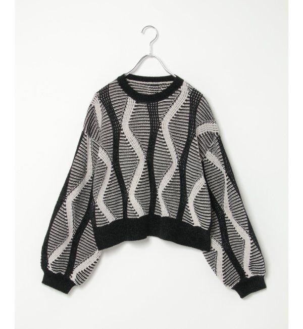 VENCE share style「モールジャガードニットプルオーバー」|ニット・セーター|