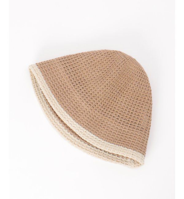 VENCE share style「トリミングニットサーモハット」|その他|