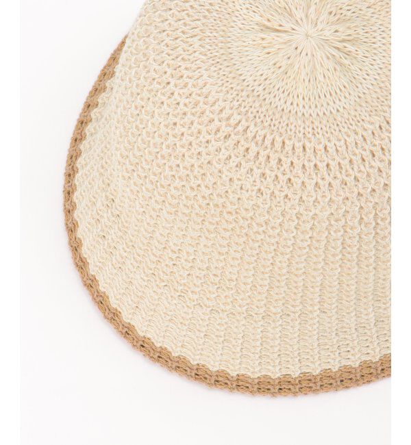 VENCE share style「トリミングニットサーモハット」|その他|