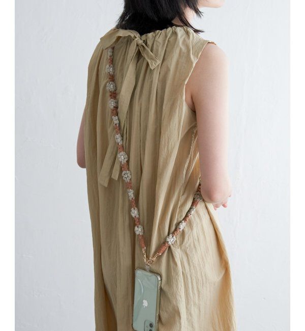 VENCE share style「ロングマクラメフラワーストラップ」|その他|