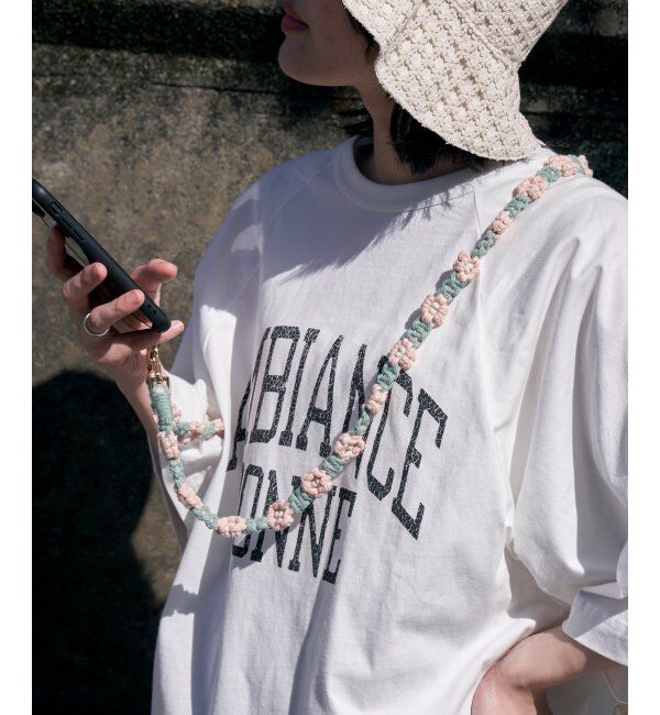 VENCE share style「ロングマクラメフラワーストラップ」|その他|