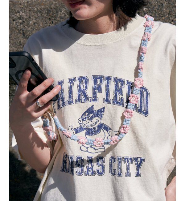 VENCE share style「ロングマクラメフラワーストラップ」|その他|